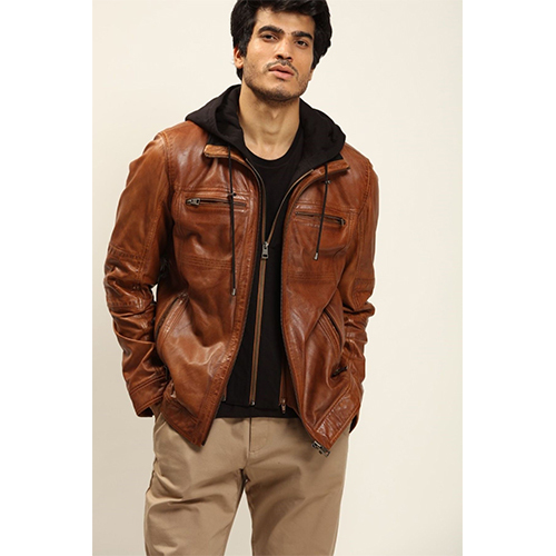 Brown Genuine Leather Jacket
