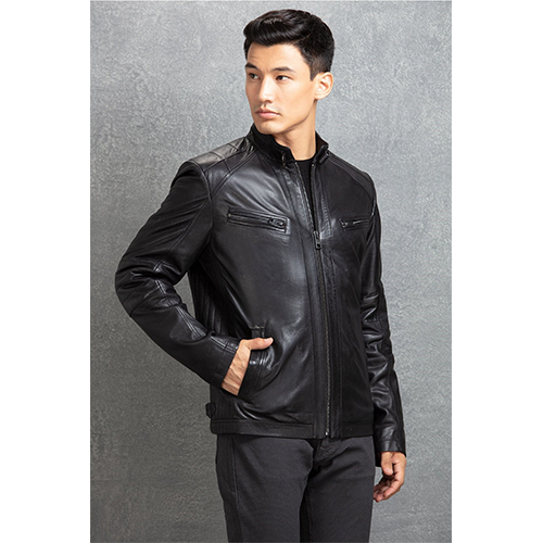 Smart Look Leather Jacket