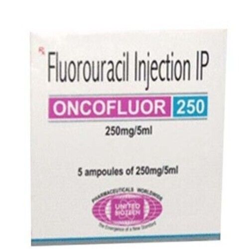 Fluorouracil Oncofluor 250 Mg Inj As Per Mentioned On Pack