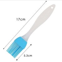 Silicone Spatula and Pastry Brush Special Brush for Kitchen Use (2153)