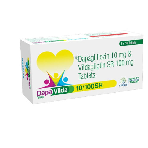 Tablets Dapagliflozin (10Mg)  Vildagliptin Sr (100Mg)