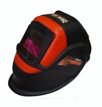 Auto Darkening Welding With Helmet - Color: Black