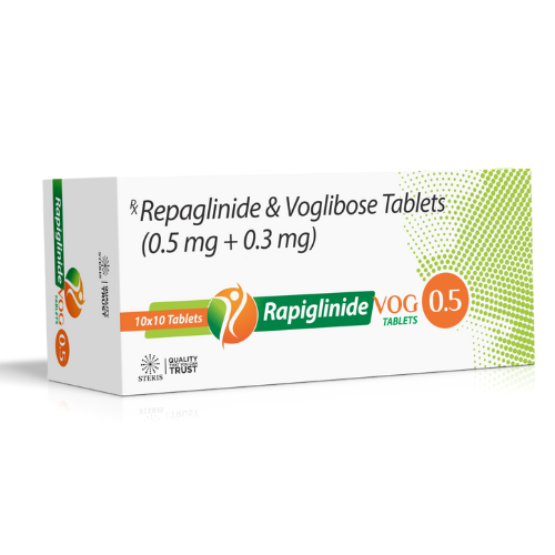 Repaglinide (0.5mg)  Voglibose (0.3mg)