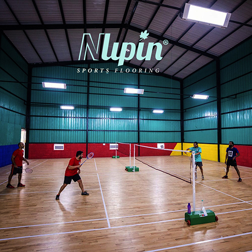 Wooden Badminton Court Flooring