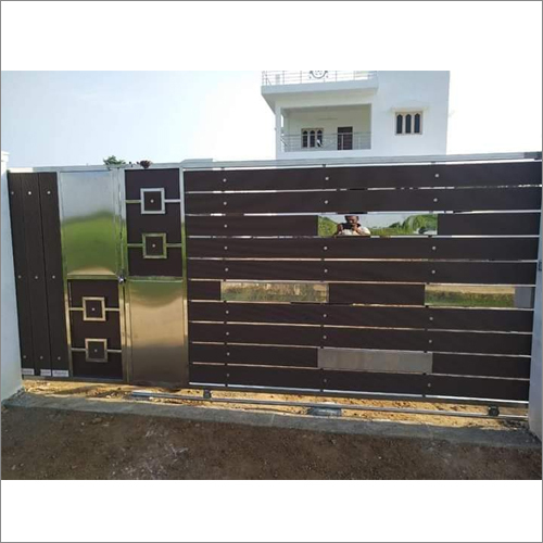 House Stainless Steel Slider Gate