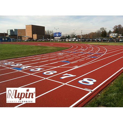 Outdoor Athletic Running Track Flooring