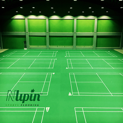 Synthetic PVC Vinyl Badminton Flooring