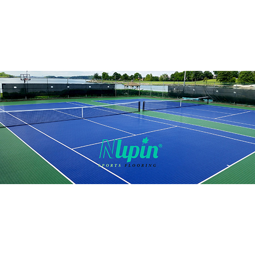 Interlocking Tiles Outdoor Sports Flooring