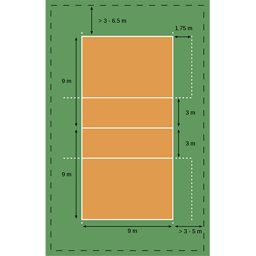 Indoor Volleyball Court Flooring