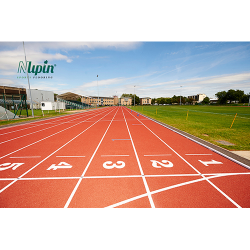 Outdoor Athletic Running Track Flooring