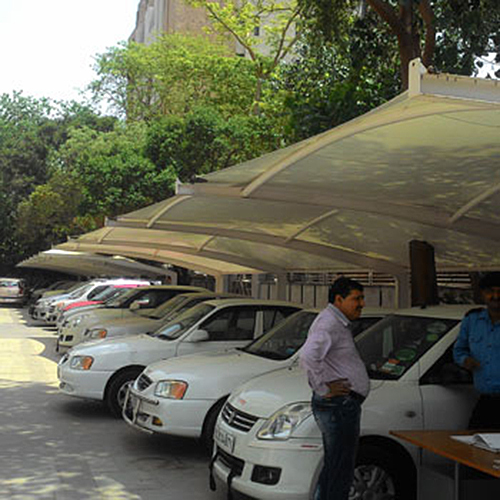 Tensile Car Parking Structure For Hotel