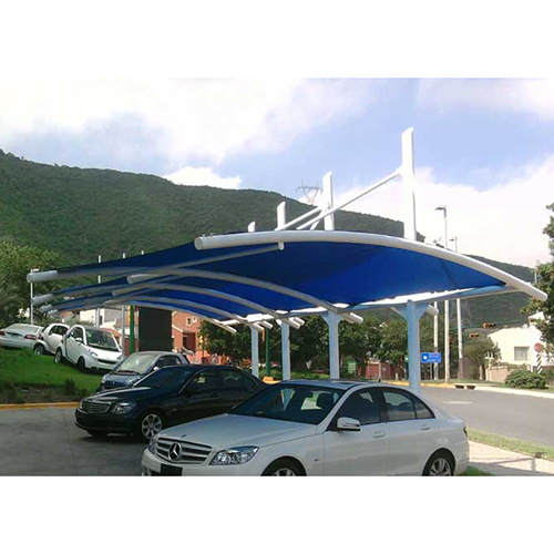 Modular Car Parking Tensile Structure