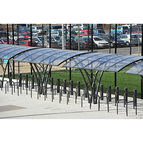 Outdoor Walkway Covering Tensile Structure