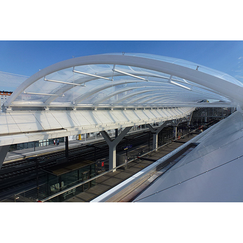 Outdoor Walkway Covering Tensile Structure