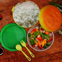 Burger Shape Lunch Box