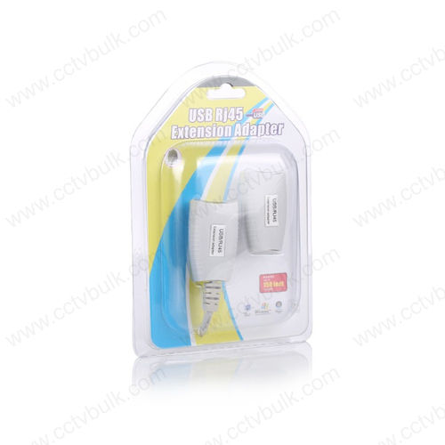 White Usb Rj45 Extender Upto 80Mtr Grey Premium