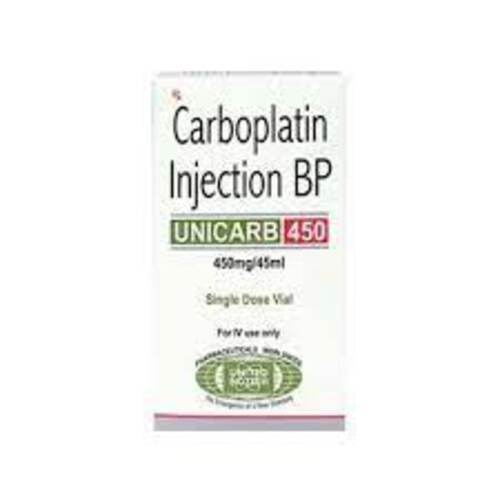 Carboplatin Unicarb 450 Mg Inj As Per Mentioned On Pack