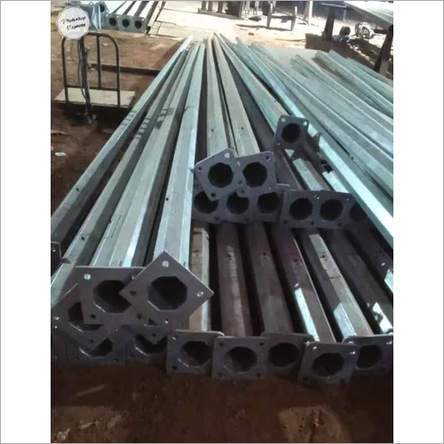 Black Hot Gi Iron Street Light Pole at Best Price in Kolkata D M