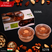 5278 Plastic Round Kitchen Storage