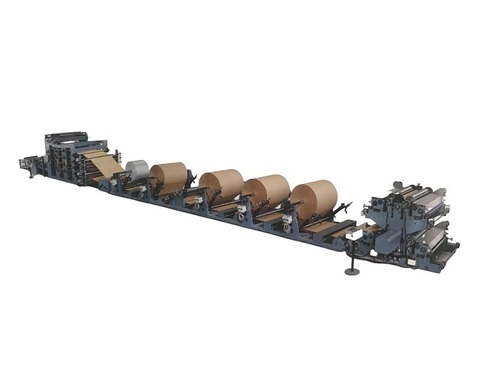 Automatic Tuber Machine Standard Configuration 2-5 Layers 50Kg Cement Paper Bag Machine