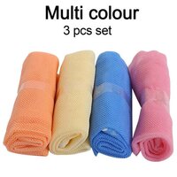 Fridge Bags For Fruits And Vegetables With Zip Net (multicolour) - Other Material, 22*2*35 Cm Size, Multi/assorted Color | Versatile Storage Solution
