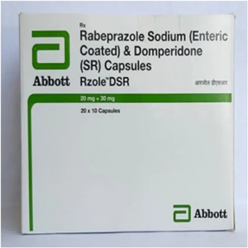 Domperidone 30 mg and Rabeprazole 20 mg Capsules