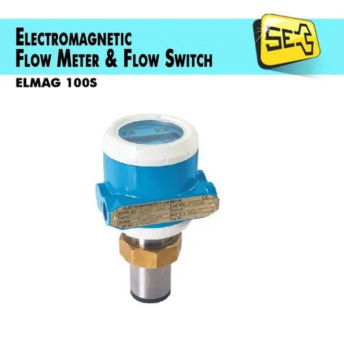 Blue Electromagnetic Flow Meter And Flow Switch