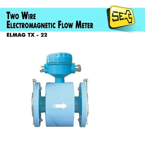 Blue Two Wire Electromagnetic Flow Meter