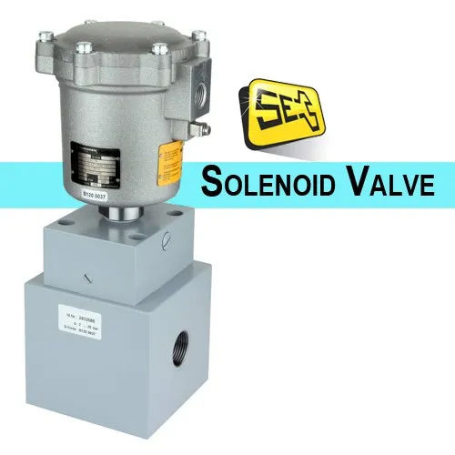 Silver Solenoid Valve