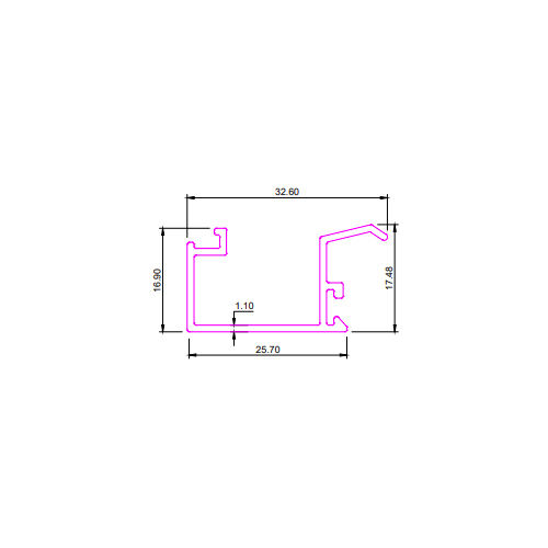 SEC No 3076 Aluminum Section