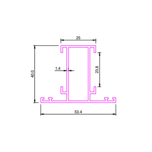 SEC No 3081 Aluminum Section