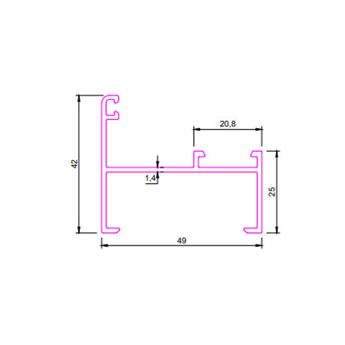 SEC No 3101 Aluminum Section