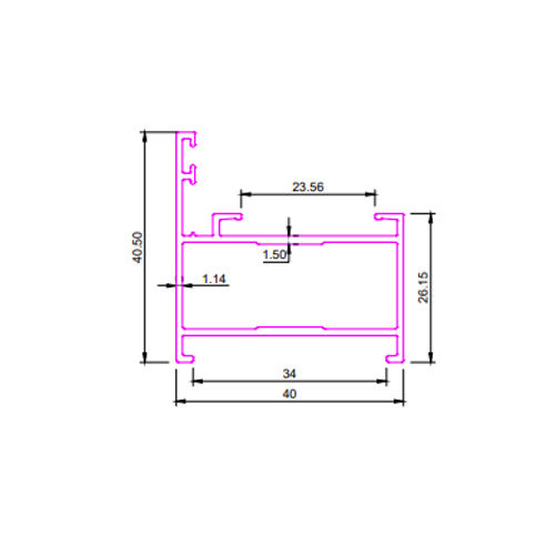 SEC No 3151 Aluminum Section