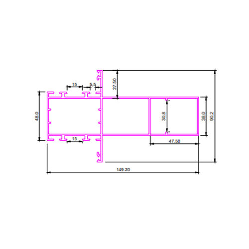 SEC No 3176 Aluminum Section