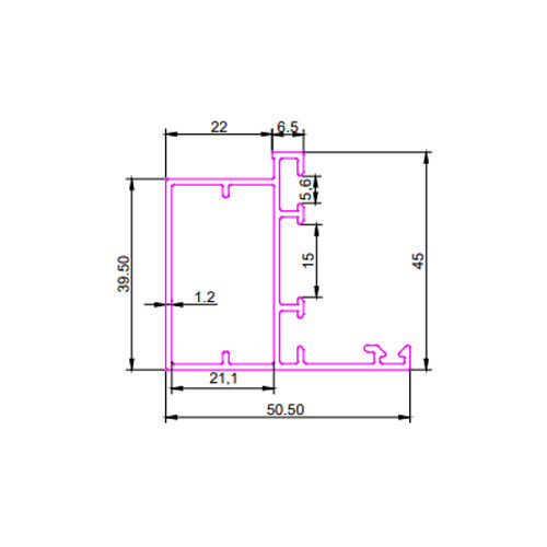 SEC No 3206 Aluminum Section