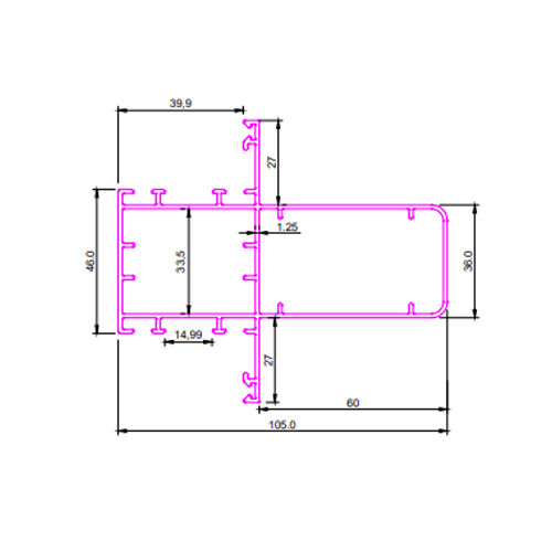 SEC No 3231 Aluminum Section