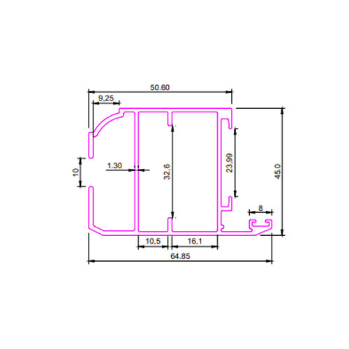 SEC No 3276 Aluminum Section