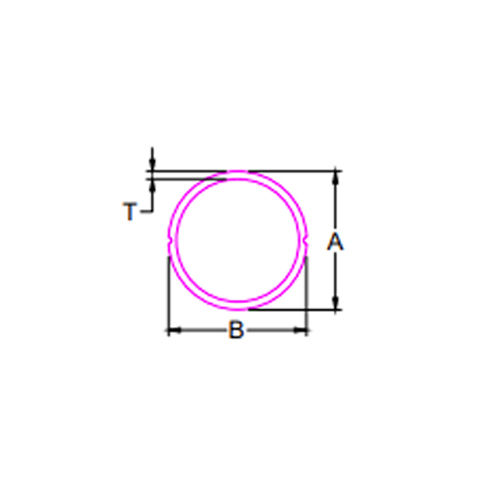 2 Slot Round Tube