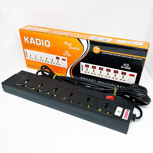 Kadio 6 Plus1W Extension Cord