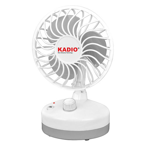 Kadio Portable Rechargeable Fan Blade Material: Plastic