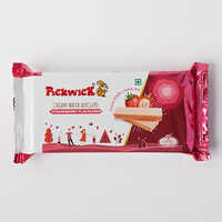 75 GM Strawberry Flavoured Creamy Wafer Biscuits