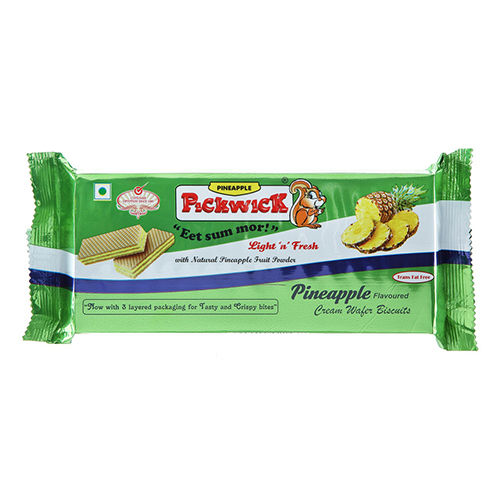 100 GM Pineapple Flavoured Cream Wafer Biscuits