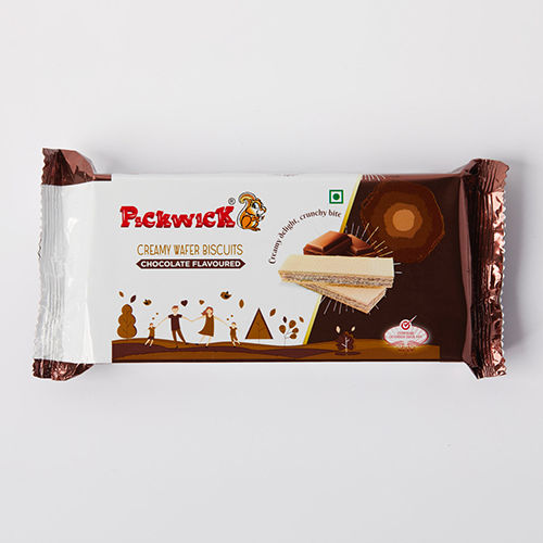 75 GM Chocolate Flavoured Creamy Wafer Biscuits