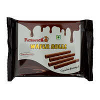 50 GM Chocolate Flavoured Wafer Rolls Pouch