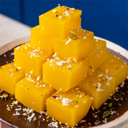 Pineapple Burfi Sweets