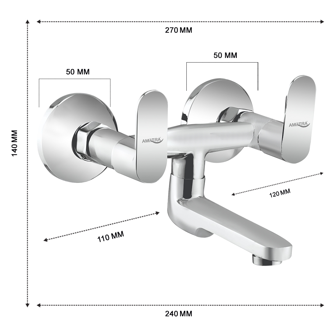 Mini Opal Prime Non Telephonic Wall Mixer