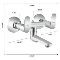 Mini Opal Prime Non Telephonic Wall Mixer