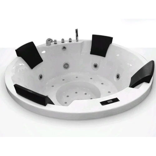 Glossy Round Acrylic Bath Tub