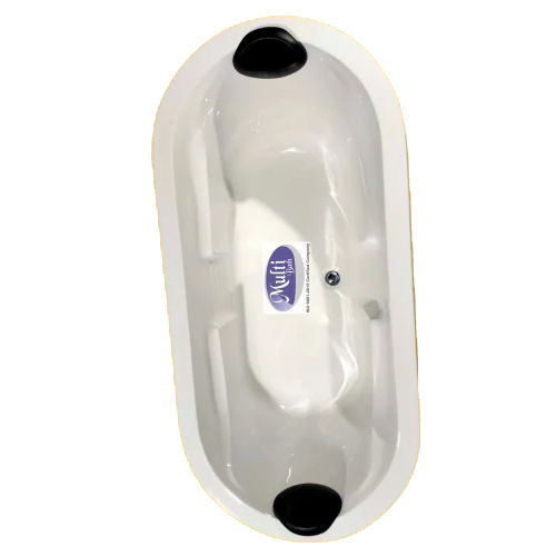 Glossy Oval Freestanding Bath Tub