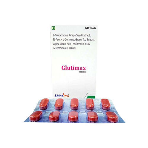 L- Glutathione Grape Seed Extract N-Acetyl L-Cysteine Multivitamin and Multiminerals Tablets